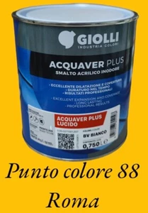 Acquaver plus smalto all'acqua acrilico professionale Giolli 0,75l - Foto 1 di 2