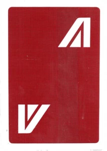Carte da Gioco Pubblicitarie Alitalia anni 80 Mazzo Rosso Sigillato in scatola - Imagen 1 de 5