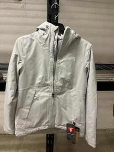 Giacca con cappuccio North Face grigio latta Carto Tri full zip taglia small - Foto 1 di 8