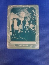 2013 Topps Star Wars Galactic Files 2 Printing Plate Cyan #480 Han Solo 1-1