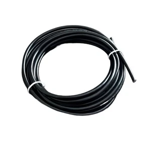 BOAT MARINE CABLE 10 GAUGE WIRE BLACK STRANDED 10 FEET TINNED COPPER - Picture 1 of 3