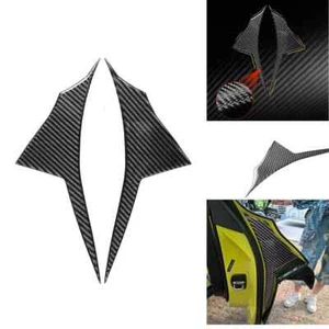 For Chevrolet Corvette C8 2020-2024 Real Carbon Fiber Car Inner Door Cover Trim - Picture 1 of 8