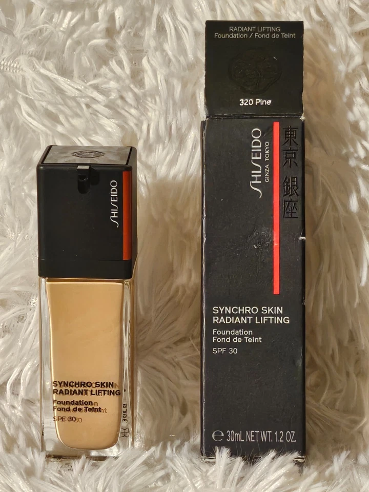 Shiseido Synchro Skin Radiant Lifting Foundation SPF30 30ml Choose Shade - Image 1 of 1