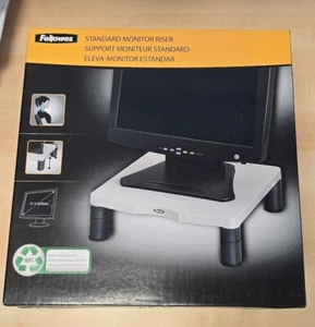 6 Stück Standard Monitor Riser Monitorständer von Fellowes TV PC Computer Büro - Bild 1 von 3