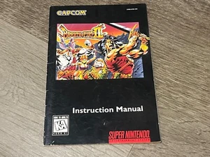 Breath of Fire II 2 Manual de instrucciones Folleto Super Nintendo Snes Auténtico - Imagen 1 de 3