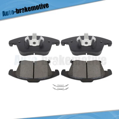 Juego de 4 pastillas de freno delanteras de cerámica para Ford Fusion y Lincoln MKZ 2013-2017 2018 2019 Foto 1 de 4