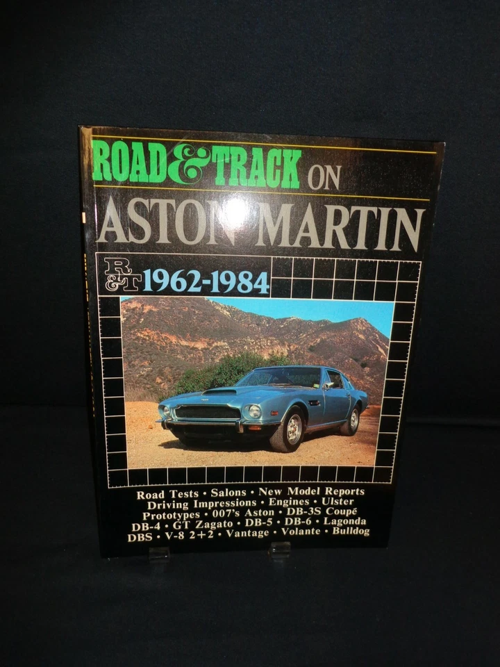 Road & Track Aston Martin 1962-1984Db-5, Db-6, Lagonda, Vantage Book Foto 1 de 1