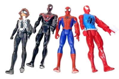 Marvel Spider Man Titan Hero Series Spider Girl Figura de Acción Lote de 4 - 12 pulgadas Foto 1 de 4