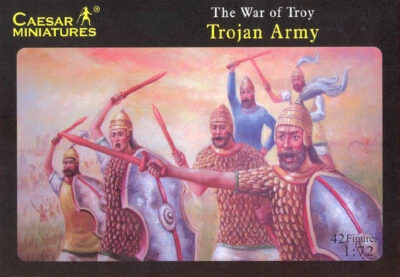 la guerra di troia : l'esercito greco e quello troiano  atlantic e caesar 1/72 - Immagine 1 di 4