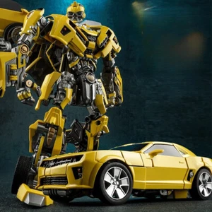 WJ W8053 M03 Wasp Autobot Bee Movie 18cm 7in Yellow Deformable Action Figure - Picture 1 of 18