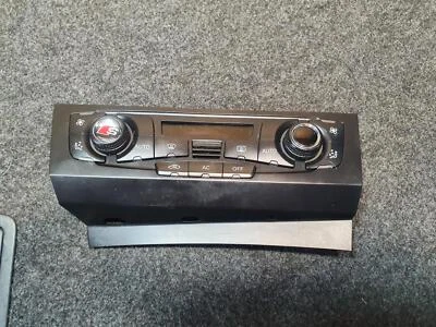 AUDI A4 HEATER/AC CONTROLS THREE ZONE CLIMATE CONTROL, B8 8K, NON HEATED — 第 1/4 张图片