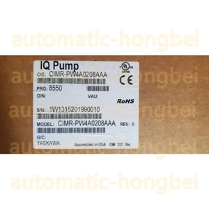 Free Tax CIMR-PW4A0208AAA Yaskawa IQpump1000 Intelligent Pump Driver - Picture 1 of 6