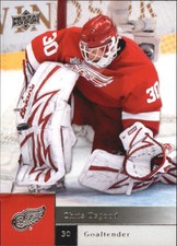 2009-10 Upper Deck Red Wings Hockey Card #123 Chris Osgood