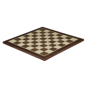 Walnut Chess Board 14 Inch - Picture 1 of 3