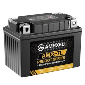 YTX7L-BS Lithium Motorcycle Battery Reboot Series 12V 280A with Smart BMS, Re... - Picture 1 of 7