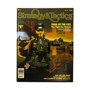 SPI Strategy & Tactics #97 mit Trail of the Fox Mag sehr guter Zustand + - Bild 1 von 2