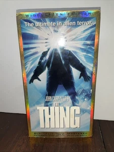 John Carpenter's The Thing VHS 1999 Release Widescreen Edition - NOT TESTED - Foto 1 di 14