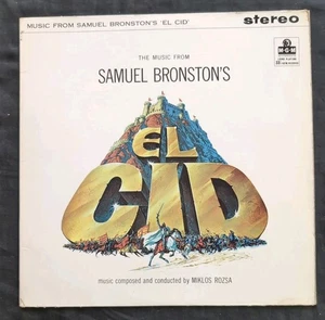 EL CID  -  MIKLOS ROZSA  -  SOUNDTRACK - Original UK Stereo - Ex/G. P399 - Bild 1 von 7