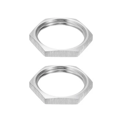 M24x1.5x4mm Sechskantmuttern 2Stk Stahl 26.5mm Breite - Bild 1 von 4