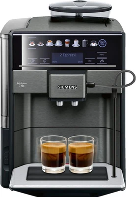 SIEMENS TE657509DE EQ6 Plus s700 Kaffeevollautomat Schwarz - Bild 1 von 3