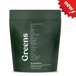 Free Soul Greens |21 Advanced Greens, Superfoods Vegan&Gluten-Fr | 30 x - Picture 1 of 11