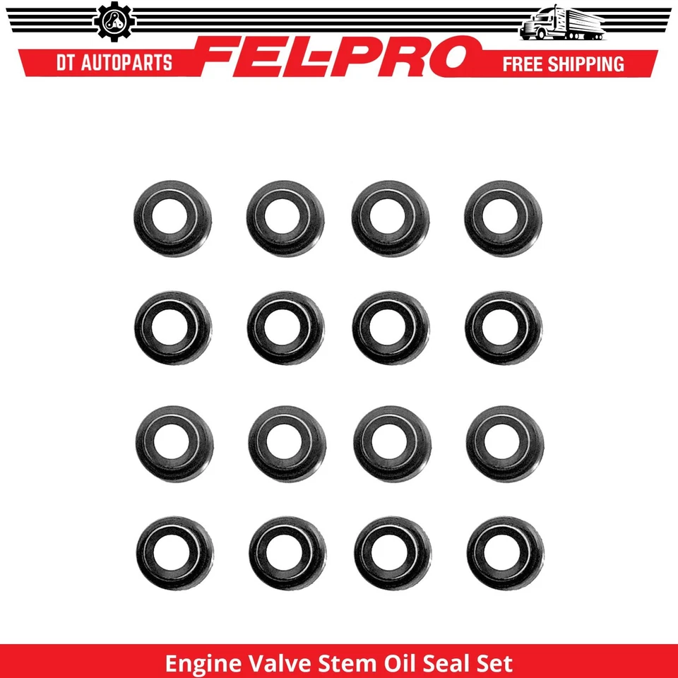 Juego de juntas de aceite de vástago de válvula de motor Fel-Pro para Chevrolet Suburban 1500 2000-2001 Foto 1 de 1