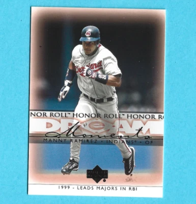 2002 Upper Deck Honor Roll #89 Manny Ramirez - Image 1 of 2