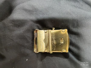 Vietnam getragene Militär Messing Schnalle - Bild 1 von 6