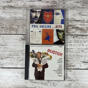 Rock Music (2 CD Lot) Phil Collins...Hits & Buster Soundtrack - Picture 1 of 9