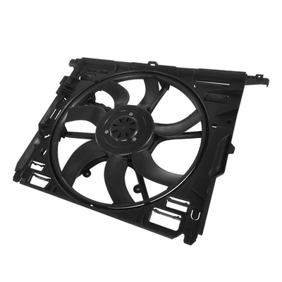Radiator Cooling Fan Assembly For 09-11 BMW 528I 2009-2013 BMW 530I 17428509741 — 第 1/4 张图片