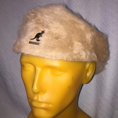 Gorra de hombre talla GRANDE KANGOL 504 FUGORA difusa mullida marrón cacao banda elástica Foto 1 de 4