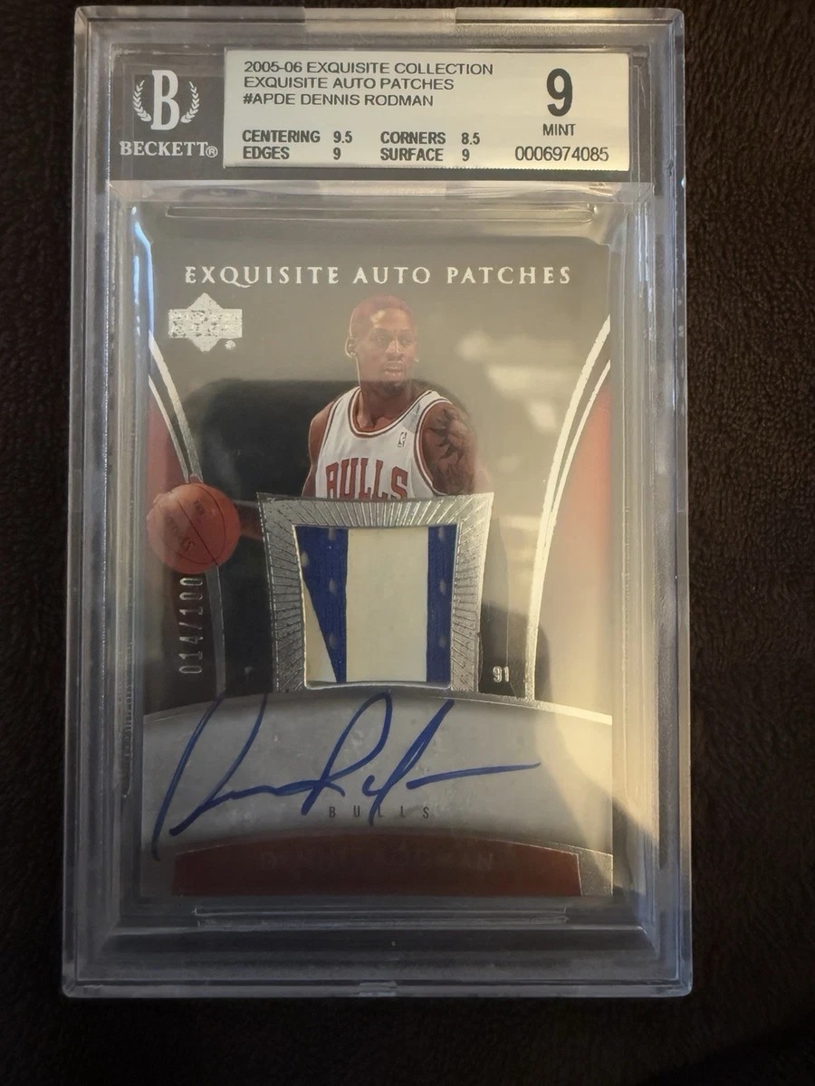 dennis rodman ultimate signature auto 2024 Leaf Ultimate Sports