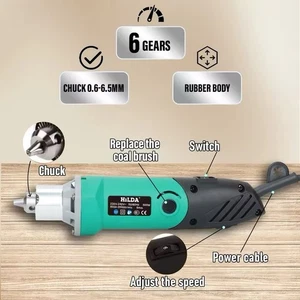 500W Electric Grinder Engraving Pen Grinding Milling Rotary Drill 5000-35000r/mi - Picture 1 of 4