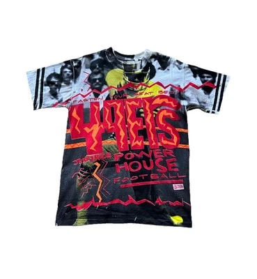 Camiseta Vintage Anos 90 San Francisco 49ers Estampa Total Jerry Rice Ponto Único - Imagem 1 de 4