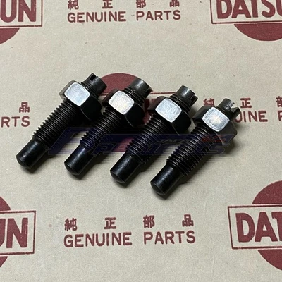 DATSUN 1200 A12 A14 A15 Valve Rocker Adjust Screws & Nuts (Fits NISSAN B10 B110) - Image 1 of 4