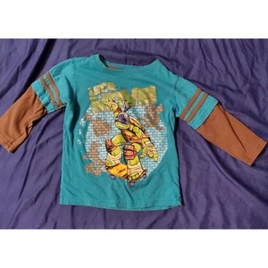 Nickelodeon Jungen TMNT Langarm T-Shirt Größe 5t - Bild 1 von 4