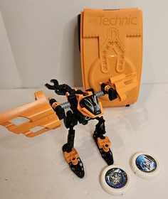 LEGO Technic Slizer Throwbots #8521 Flare Complete With Disc& Case No Manual 