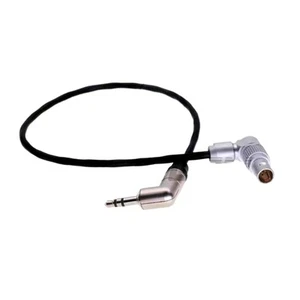 Timecode Cable Adjustable Right Angle 5Pin to TRS 3.5mm for ARRI ALEXA Mini - Picture 1 of 5