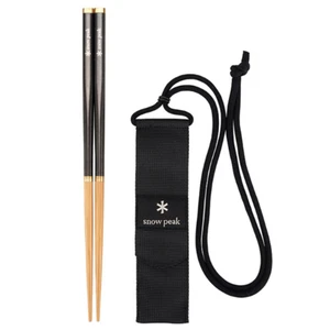 Snow Peak Wabuki Carry-On Chopsticks Black Lsize Online Limited Japan SCT-111-EC - Picture 1 of 24