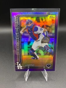2025 Topps Series 2 - Austin Barnes #353 Purple Rainbow Foil SP /250 Dodgers - Bild 1 von 2