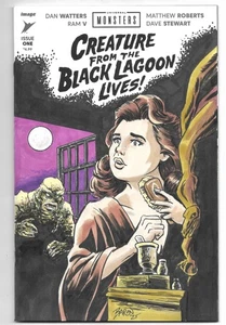 Kreatur aus der schwarzen Lagune lebt! #1 House Of Secrets Edition von Doug Baron - Bild 1 von 2