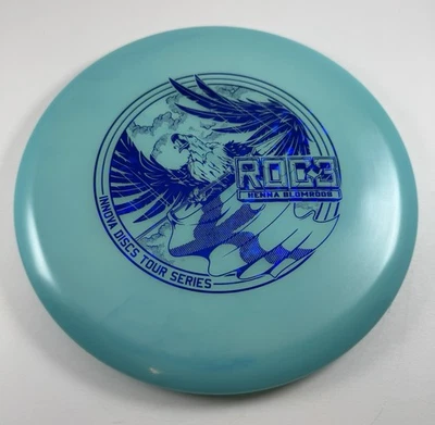Innova Henna Blomroos Glow Champion Roc3 180g 2022 Tour Series Domey Disc Golf - Image 1 of 3