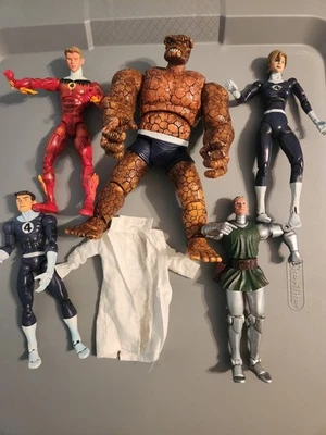 "Figuras de acción Toybiz de 6"" de Marvel Legends Fantastic Four 2004" Foto 1 de 4