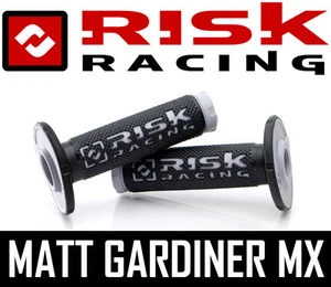 Risk Racing Motocross MX Enduro Fusion Agarre BMX Quad Atv Moto - Picture 1 of 2