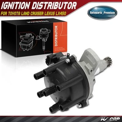 Distribuidor de encendido para Toyota Land Cruiser 1993-1997 Lexus LX450 96-97 L6 4,5 L Foto 1 de 4