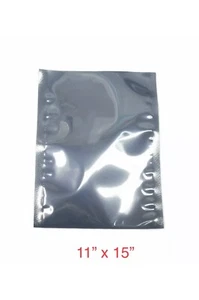 10 Pcs 11” X 15” Open Top Anti static Shielding Bags - Picture 1 of 2