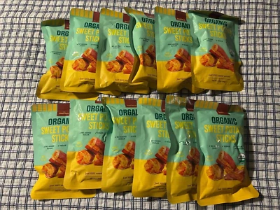 THE SNAKYARD The Snak Yard Organic Sweet Potato Sticks 12 Packs Healthy Snack (Expires 1/26)