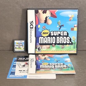 New Super Mario Bros Nintendo DS Complete Refurbished Excellent