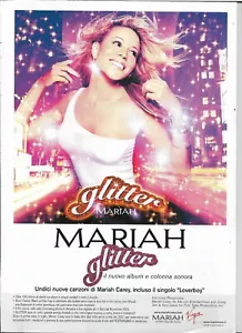 MARIAH CAREY Glitter (2001) Clipping (ritaglio) Italian Magazine Advert - Foto 1 di 1