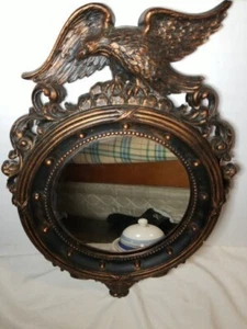 Vintage Syrco 13 Colonies American Eagle Wall Mirror - Picture 1 of 3
